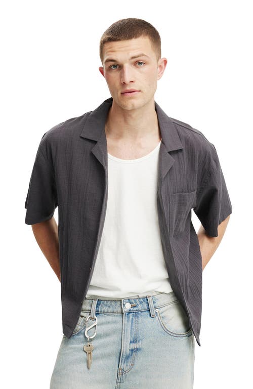 COTTON ON RIVIERA BOX FIT SHORT SLEEVE SHIRT