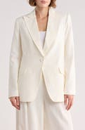 MAX STUDIO Linen Blend Blazer