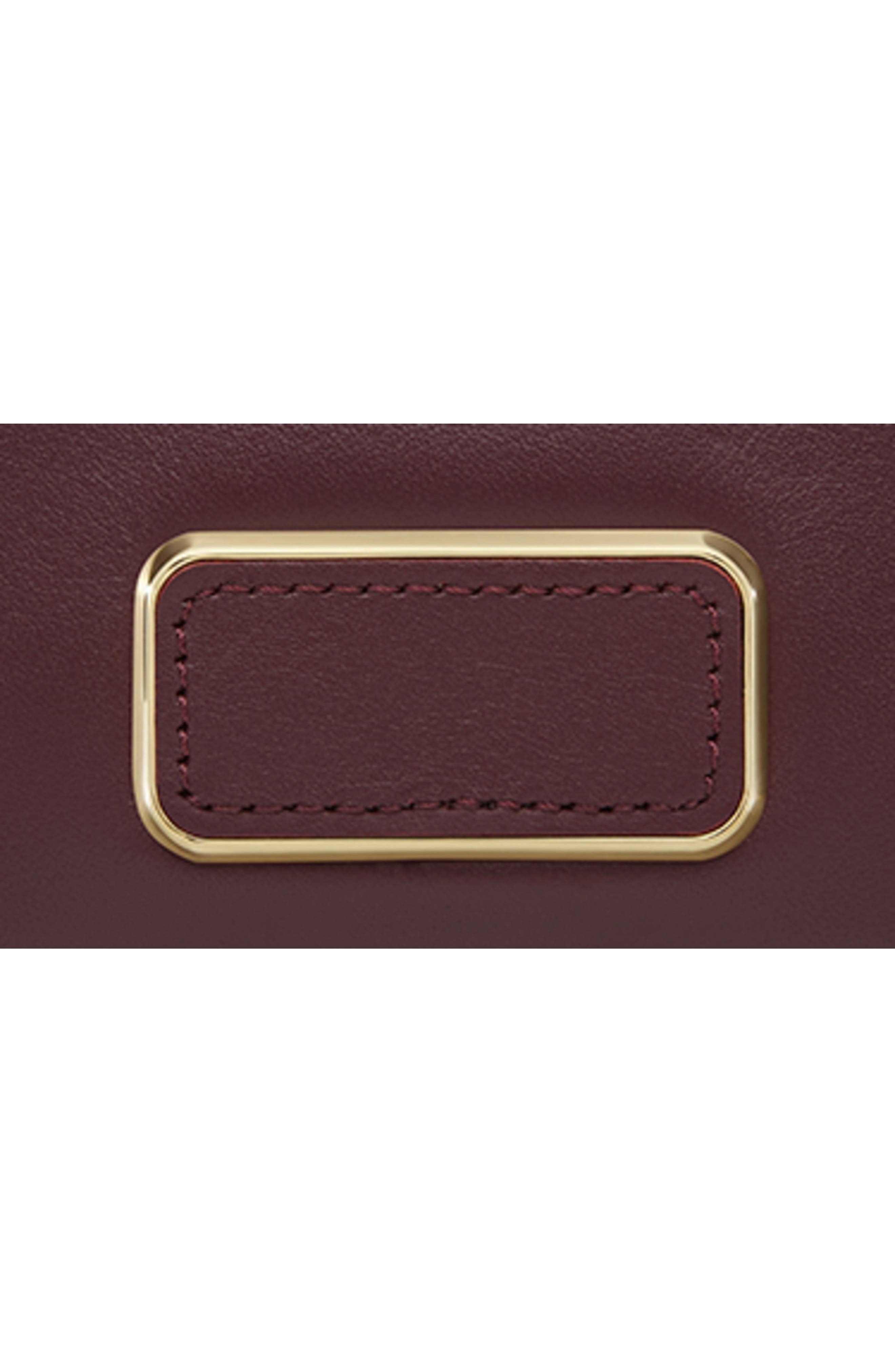 Voyageur Myla Leather Crossbody Bag, Alternate, color, ROSEWOOD