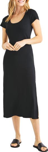 Splendid Iva Rib Midi Dress | Nordstrom