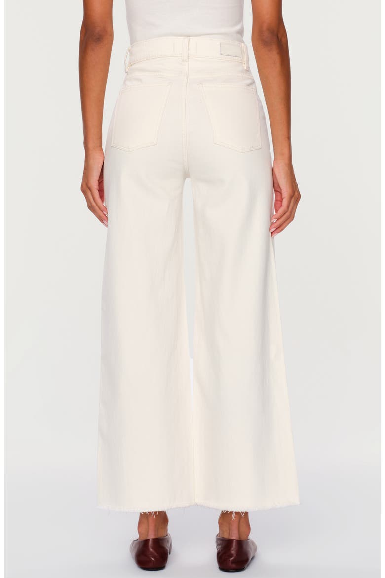 Hepburn High Rise Wide Leg Jeans, Alternate, color, EGGSHELL