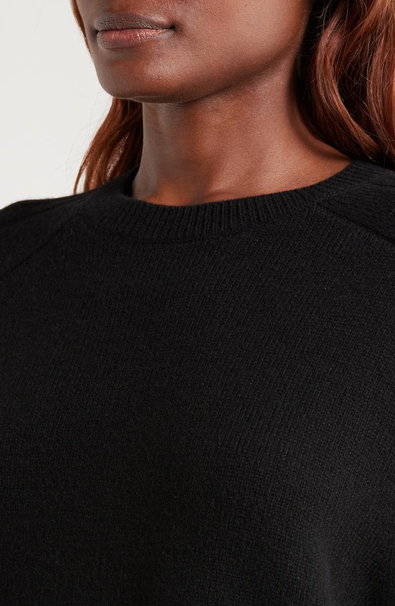 AllSaints Ines Cashmere & Wool Crewneck Sweater, Alternate, color,