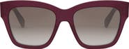 CELINE Triomphe 55mm Round Sunglasses