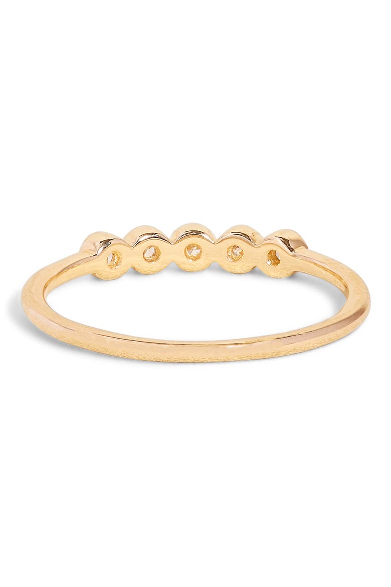 Bezel Diamond Line Ring, Alternate, color, 10K YELLOW GOLD/ WHITE DIAMOND