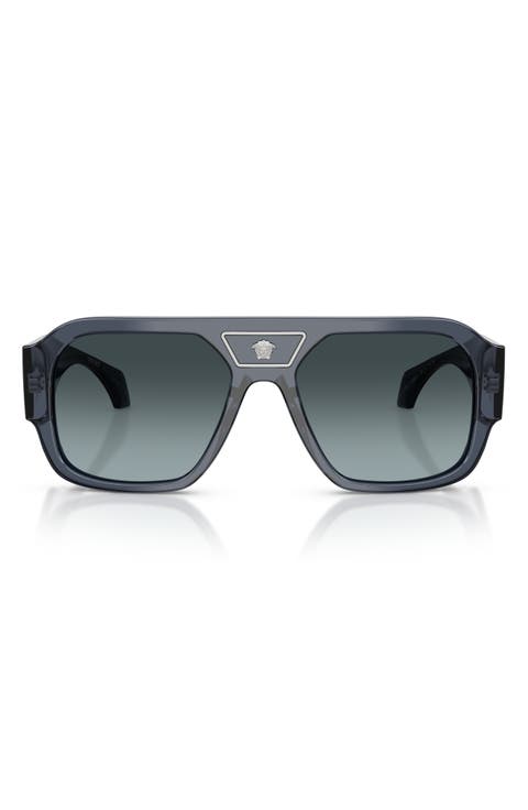56mm Square Sunglasses