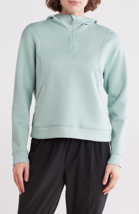 Stellar Scuba Knit Quarter Zip Hoodie