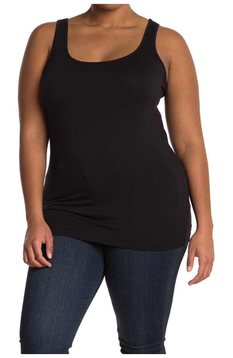 Halogen<sup>®</sup> Halogen Favorite Scoop Neck Tank Top, Main, color, 