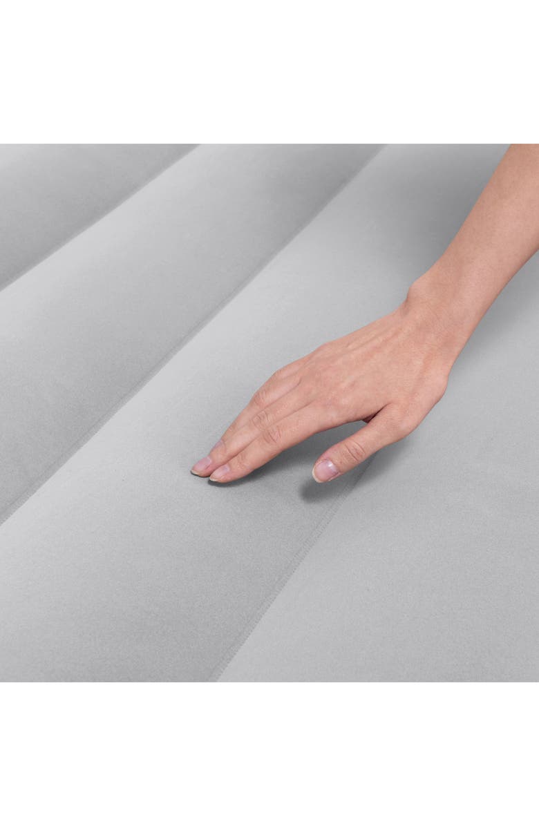 Bestway Tritech 18" Queen Air Mattress with Built-in AC Pump & Antimicrobial Coating, Alternate, color, Multicolored