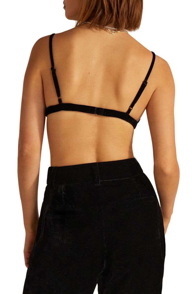Favorite Daughter The Velvet Rebound Bra Top, Alternate, color,