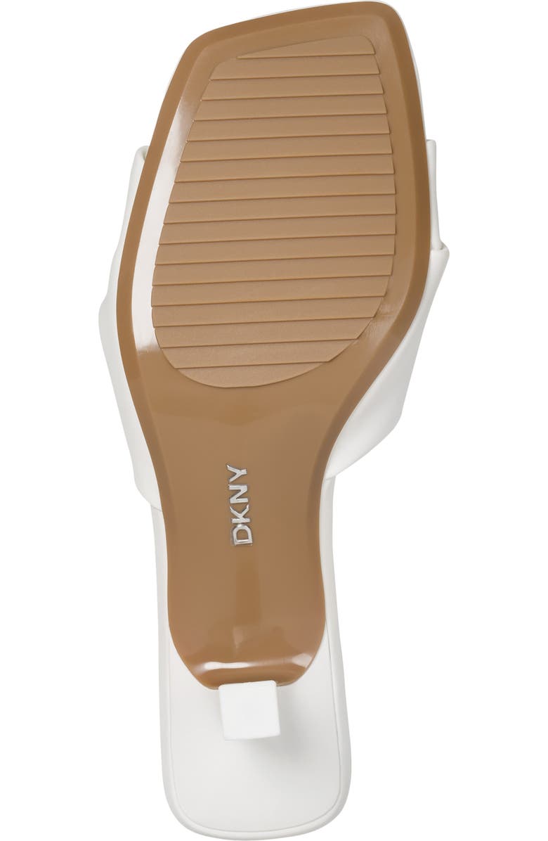 DKNY Jolaine Twist Sandal, Alternate, color, Marshmallow