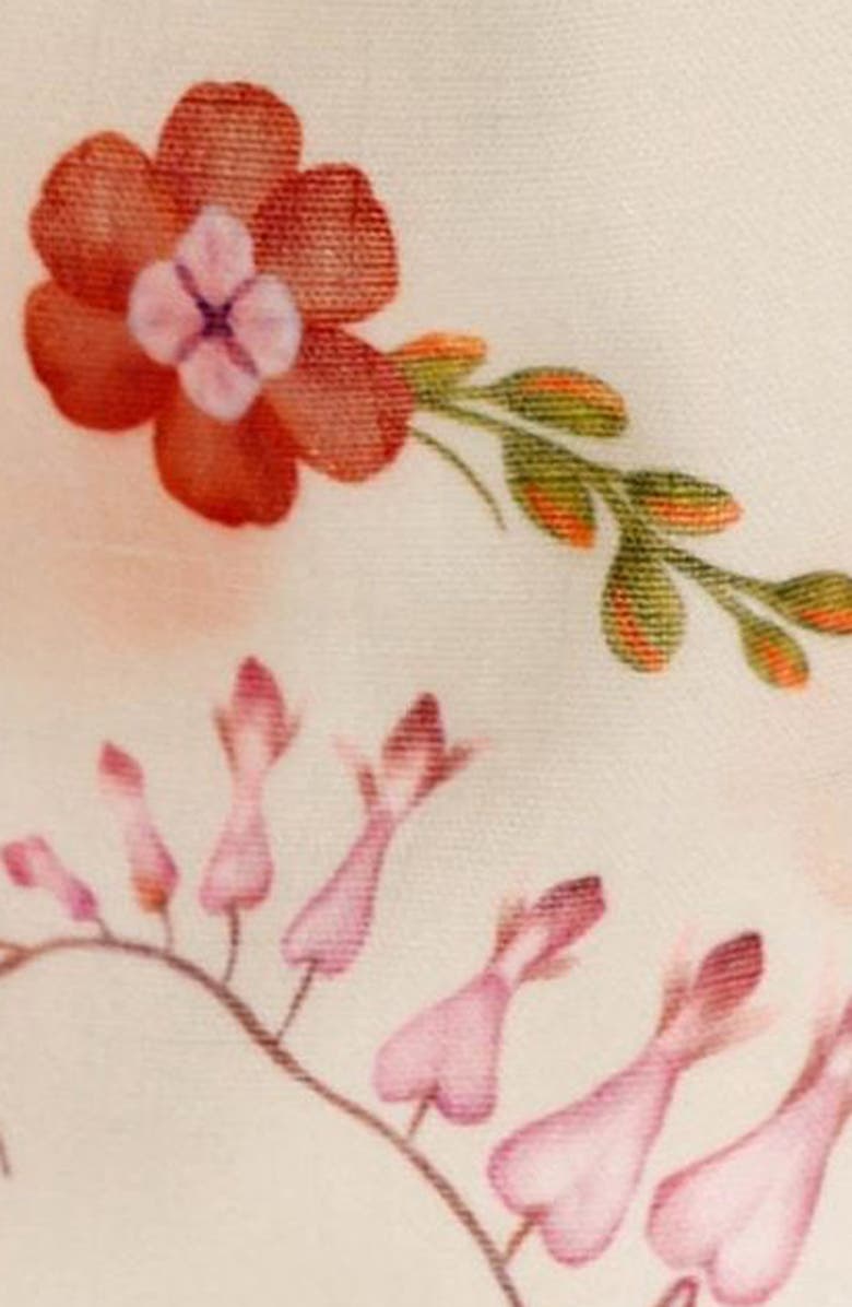 Agua Bendita Serafina Mbar Cover-Up Linen Pants, Alternate, color, White