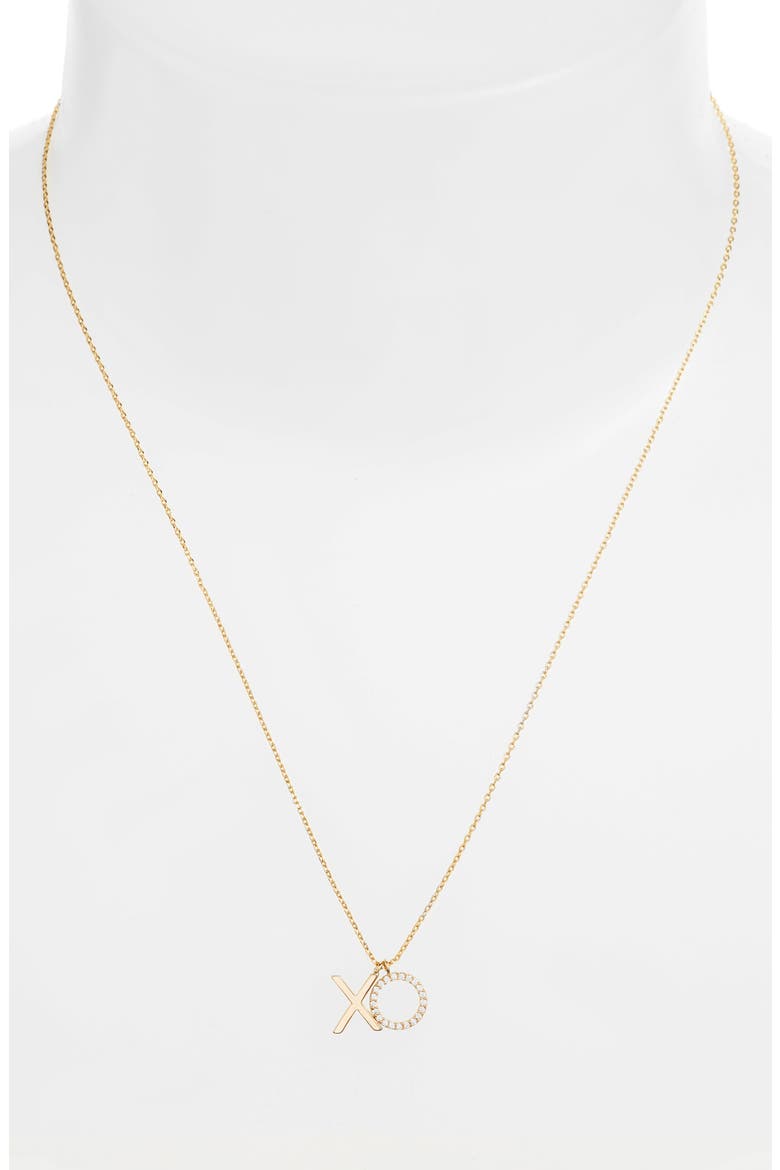 Positive Vibes Pendant Necklace, Alternate, color, GOLD