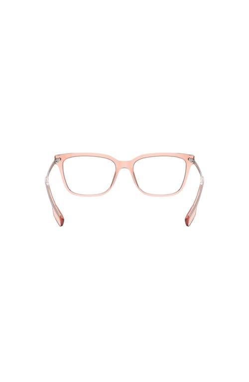 Burberry 52mm Square Optical Glasses In Brown