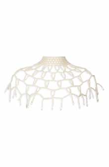 SAACHI Pearl Collar Capelet