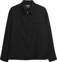 Jacquemus La Chemise Mecano Zip Workwear Shirt