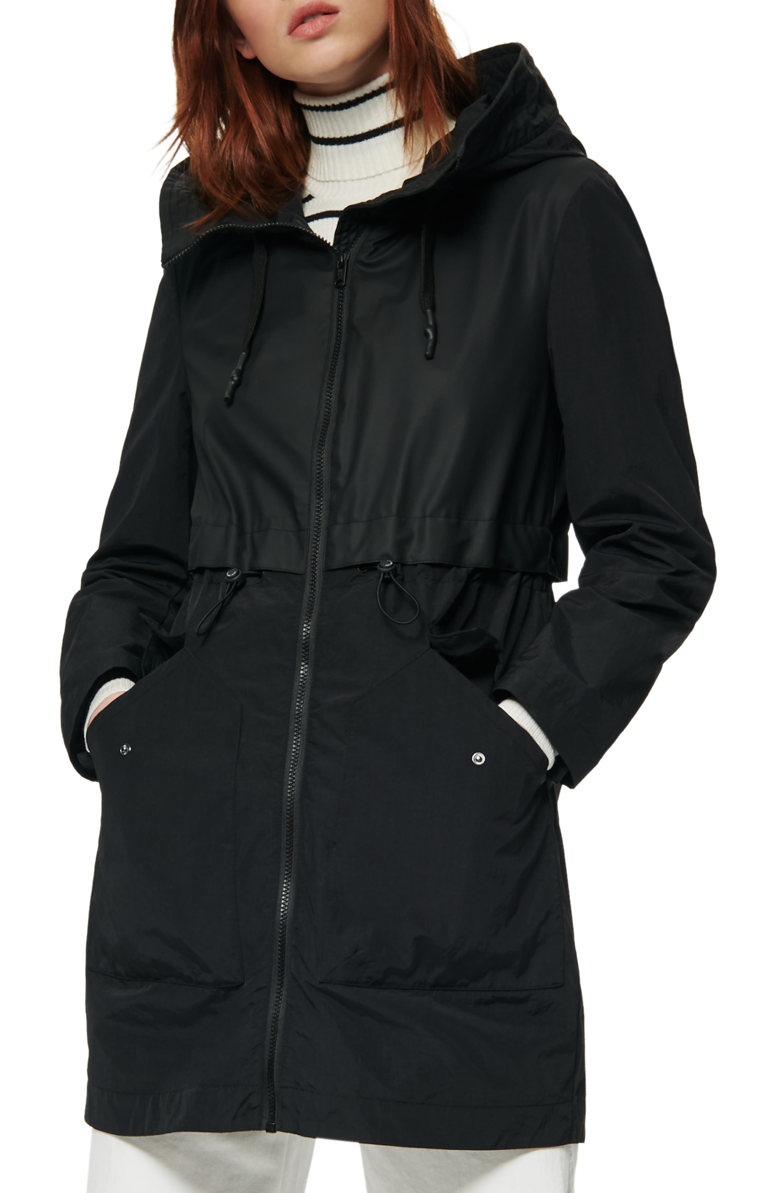 Marc New York Shippan Water Resistant Raincoat (Women) | Nordstromrack