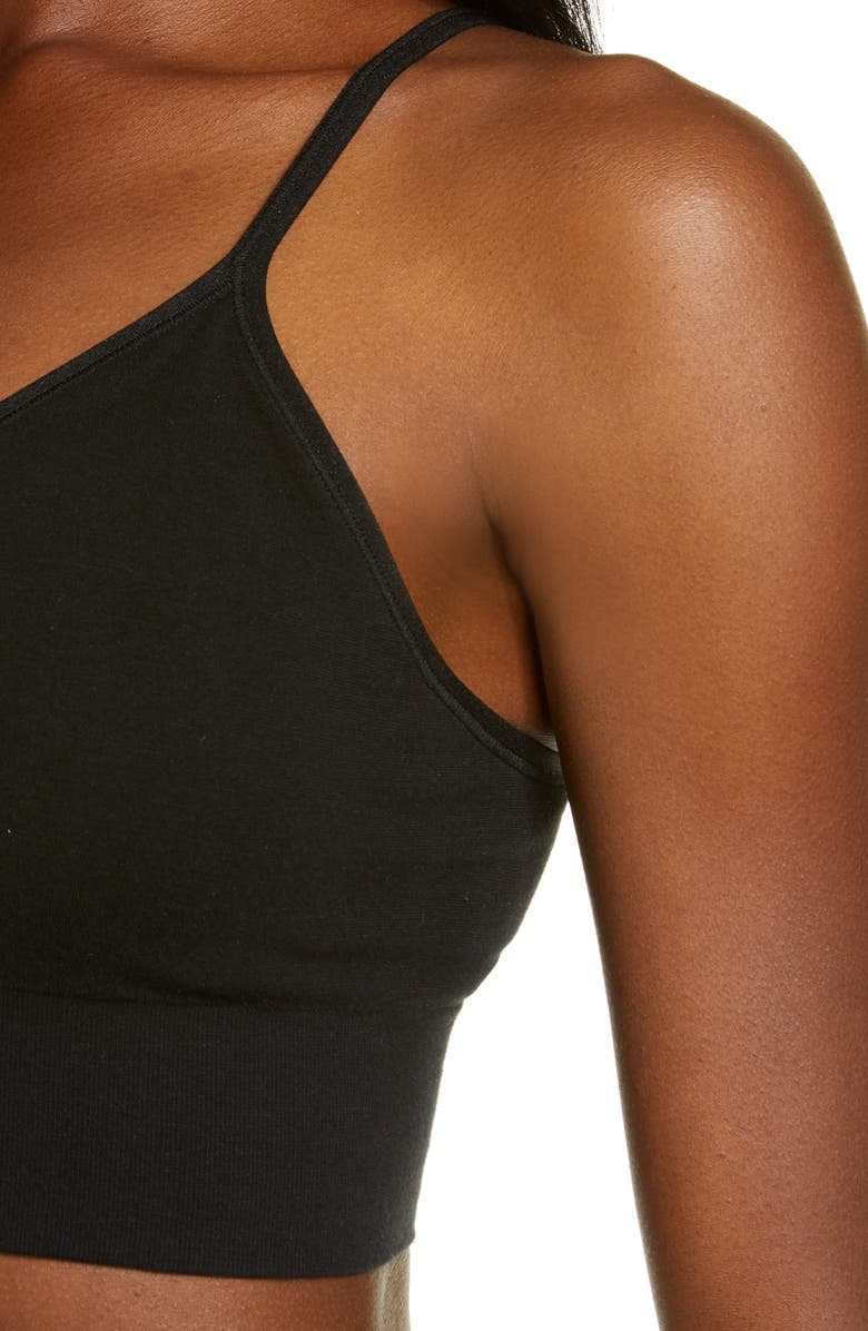 On Gossamer Cabana Cotton Crop Cami Bralette, Alternate, color,