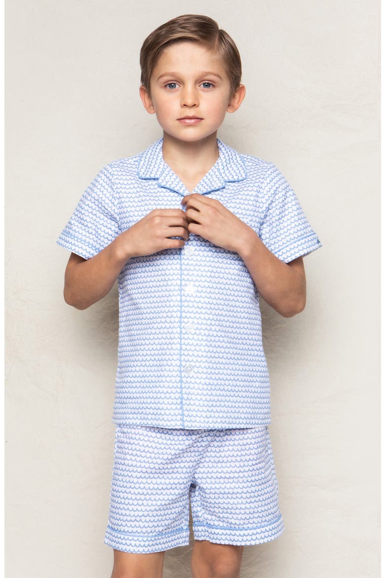La Mer Classic Short Set, Alternate, color, BLUE