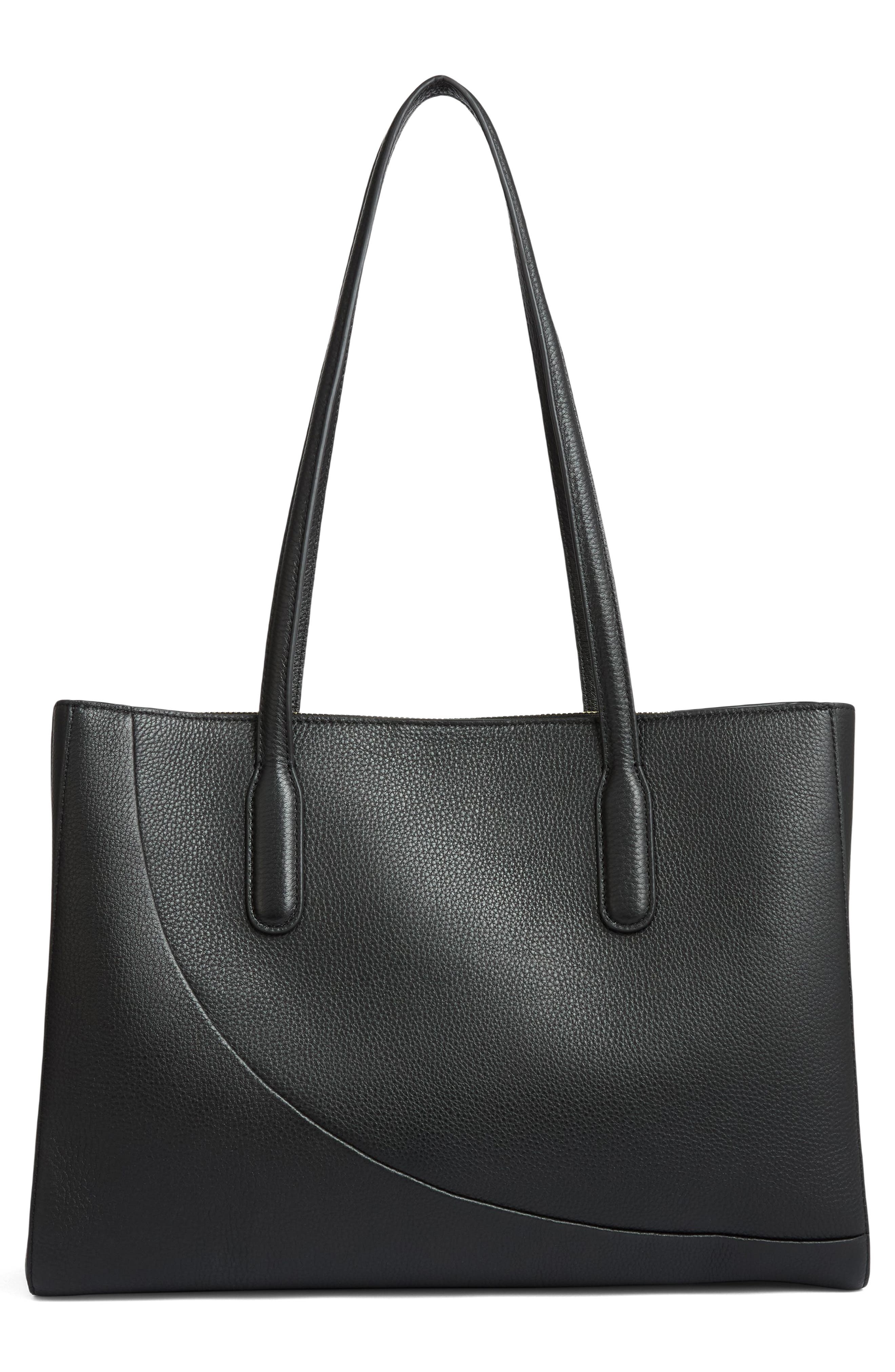 LK Bennett Olivia Oliod Leather Tote, Alternate, color, 