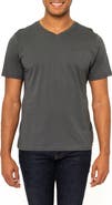 VELLAPAIS Montpellier V-Neck Cotton T-Shirt