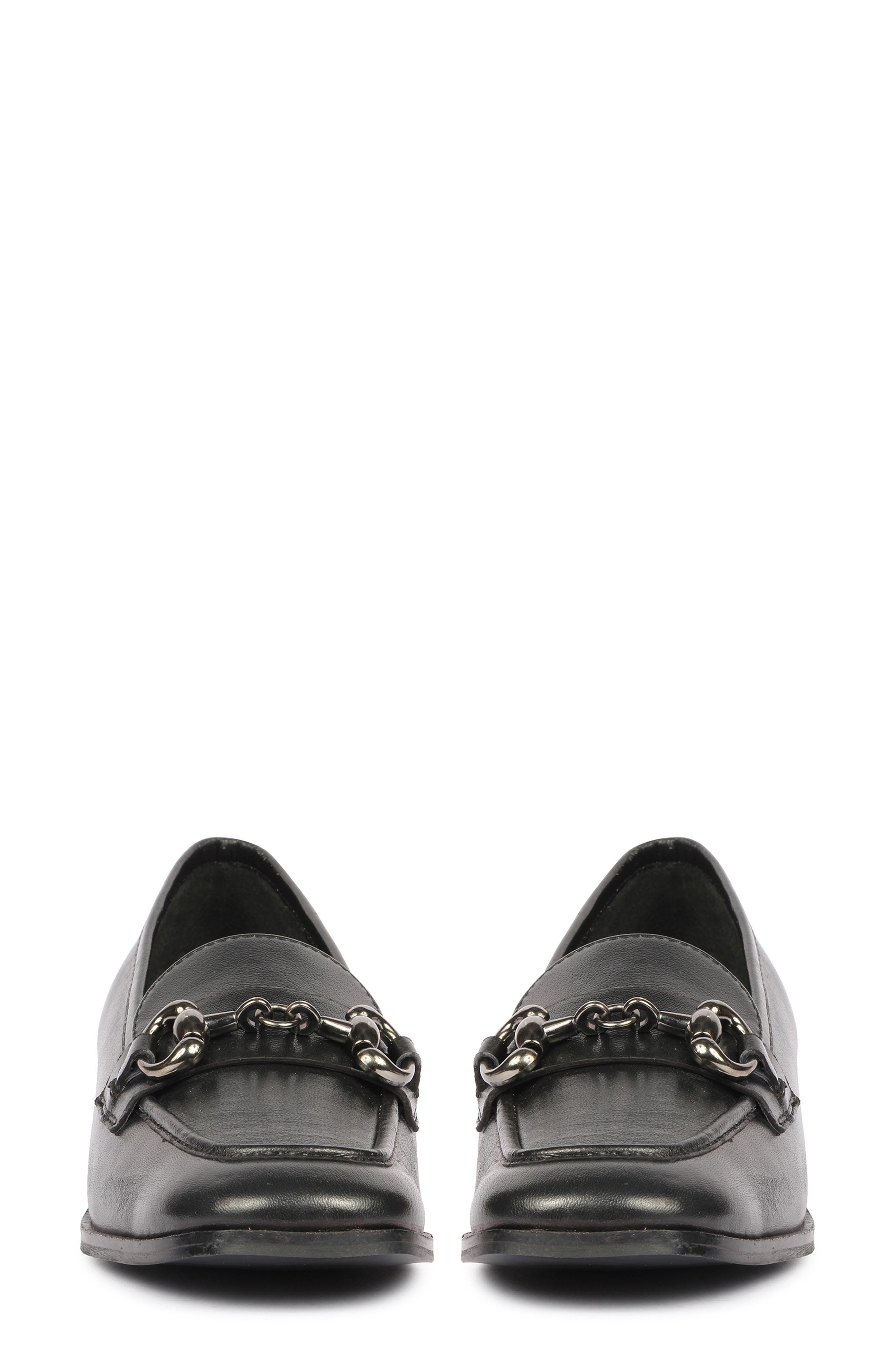 SAINT G Abelia Bit Loafer Pump, Alternate, color, Black