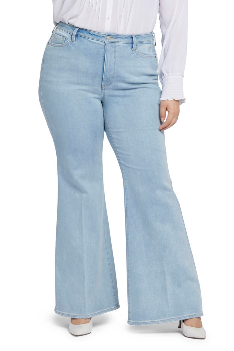 Mia Palazzo High Waist Flare Jeans, Main, color, WESTMINSTER