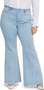 NYDJ Mia Palazzo High Waist Flare Jeans