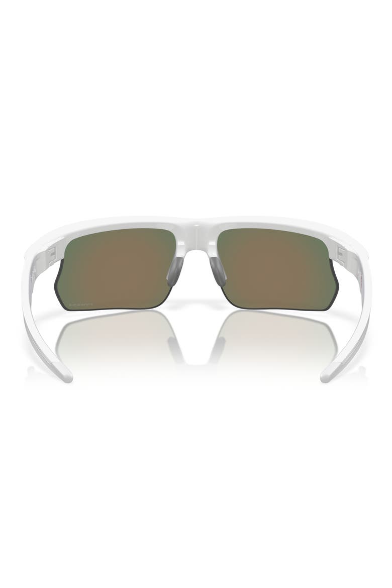 Bisphera 68mm Prizm™ Gradient Oversize Rectangular Sunglasses, Alternate, color, RUBY