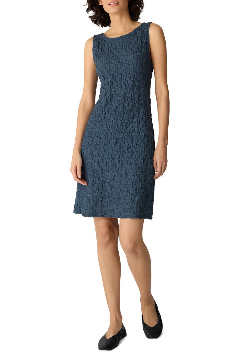 Bateau Neck Sleeveless Dress, Main, color, COLDSPRING