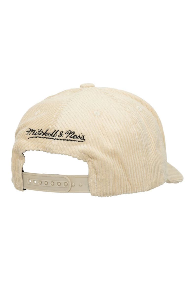Men's Mitchell & Ness Cream Inter Miami CF Corduroy Off Pro Crown Adjustable Hat, Alternate, color, Cream