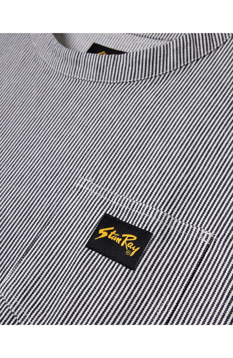 STAN RAY Pinstripe Cotton Utility T-Shirt, Alternate, color, Aged Hickory Stripe