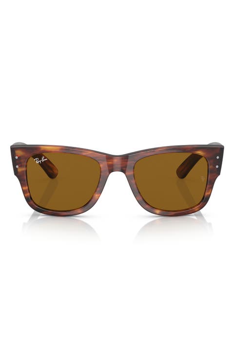Mega Wayfarer 51mm Square Sunglasses