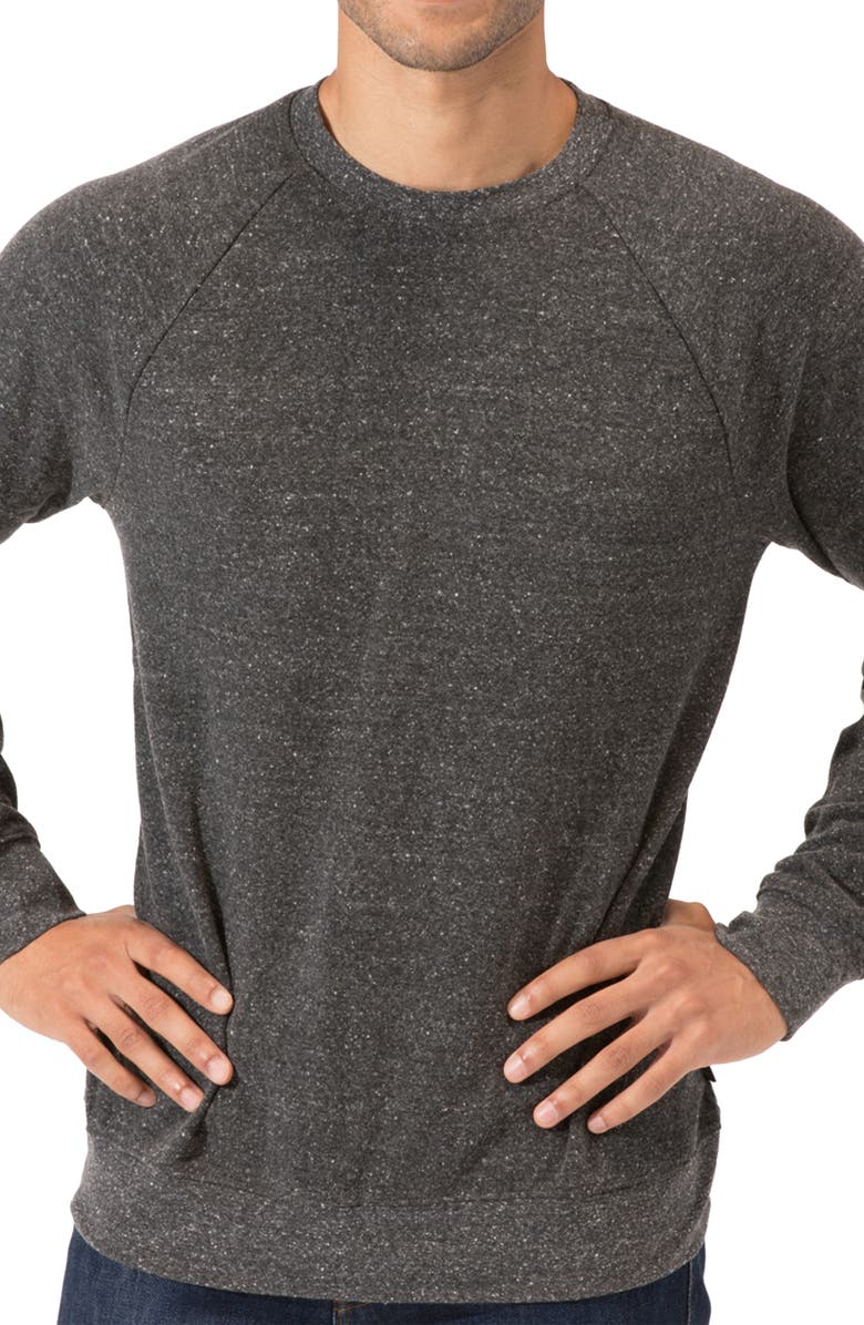 Threads 4 Thought Raglan Sweatshirt, Main, color, 