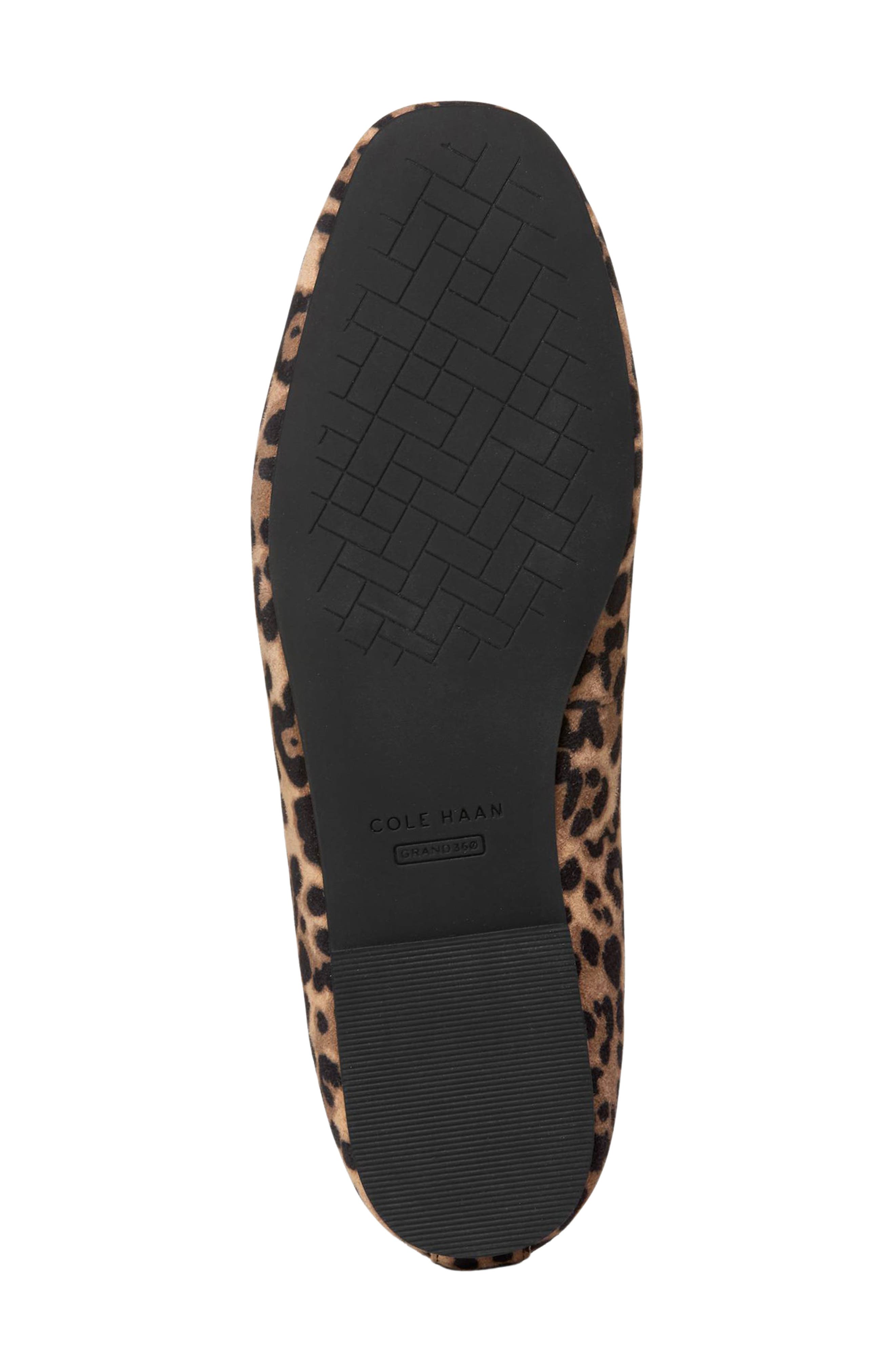 Cole Haan Yara Ballet Flat, Alternate, color, Leopard Print Suede