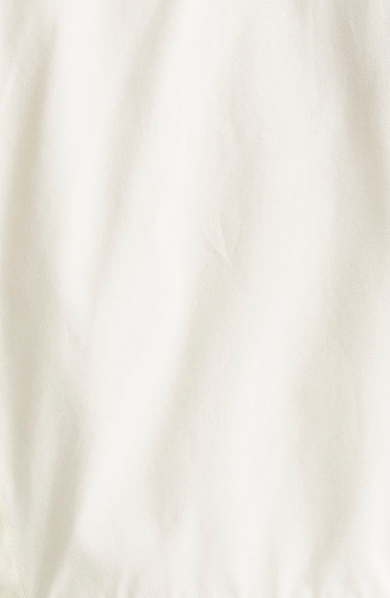 SPORTMAX Azoto Peplum Snap-Up Shirt, Alternate, color, Ivory