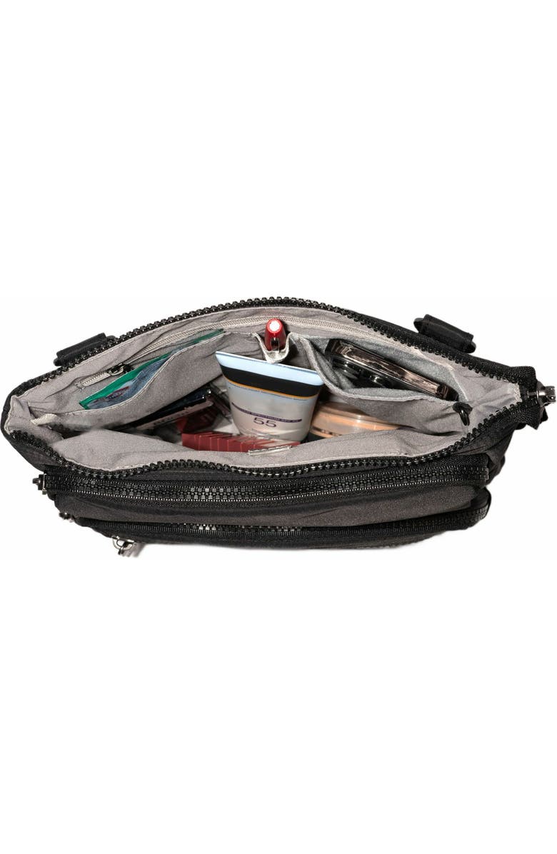 BAGGALLINI Nolita Crossbody Bag with RFID Wristlet, Alternate, color, Black Twill