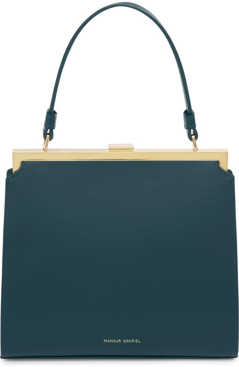 Mansur Gavriel Elegant Leather Bag, Main, color,