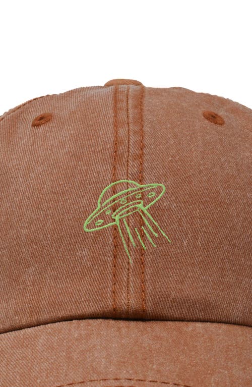 Dalix Ufo Hat In Washed Orange