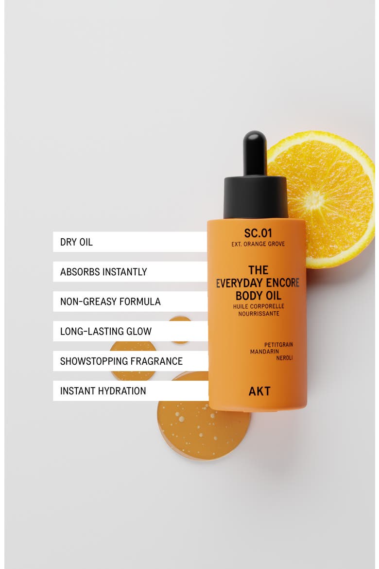 The Everyday Encore Body Oil, Alternate, color, SC.01 ORANGE GROVE
