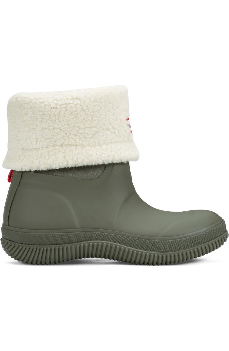 Hunter Thunor Indoor/Outdoor Insulated Roll Top Waterproof Snow Boot, Alternate, color, Galloway Green