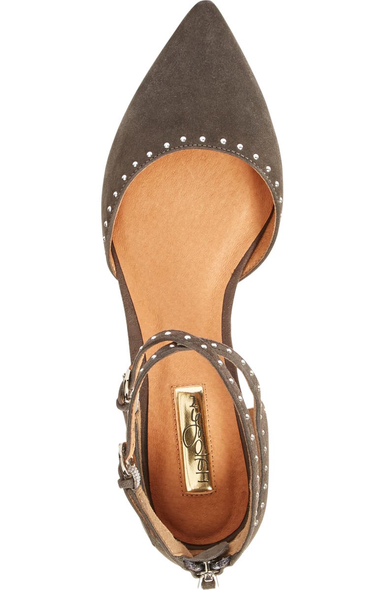 Halogen<sup>®</sup> 'Bristal' Ankle Strap Pointy Toe Flat, Alternate, color,