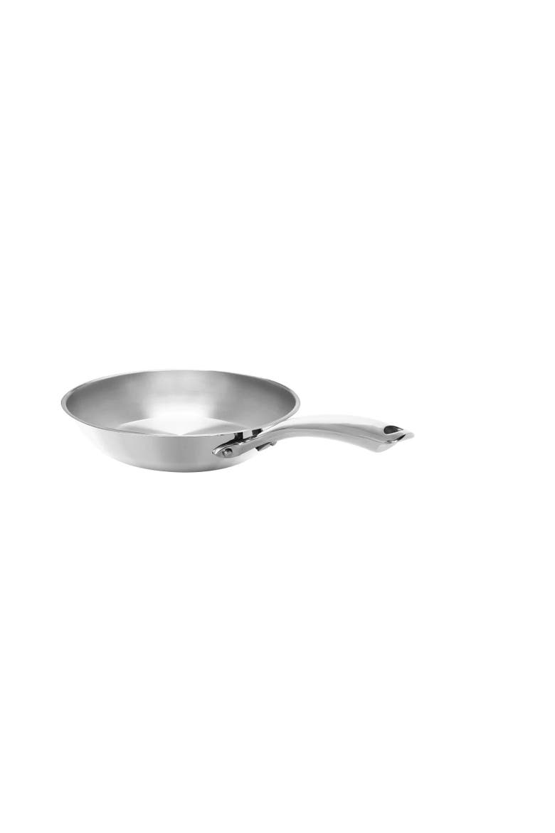 3.Clad 8-Inch Fry Pan, Alternate, color, Silver