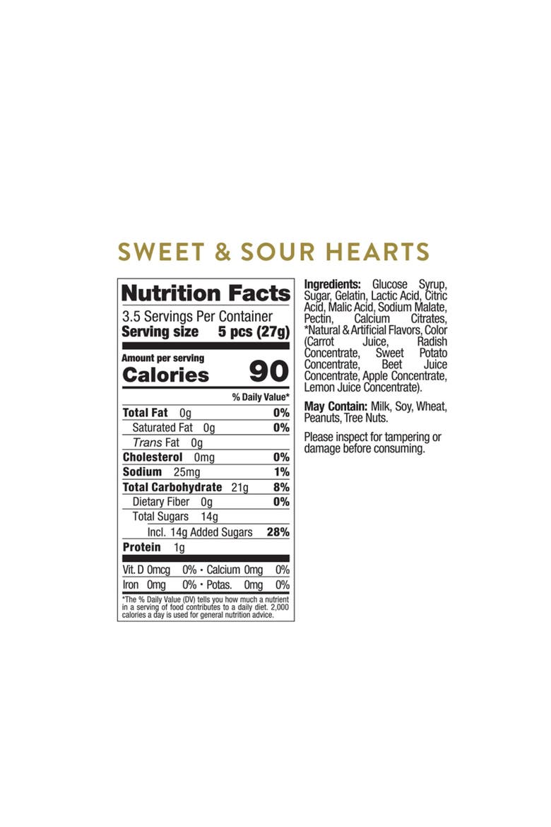 3-Pack Woodstock Sweet and Sour Hearts, Alternate, color, NO COLOR