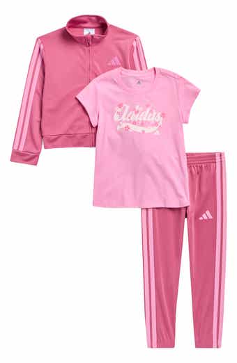 Kids' T-Shirt and Tricot Track Suit 3-Piece Set