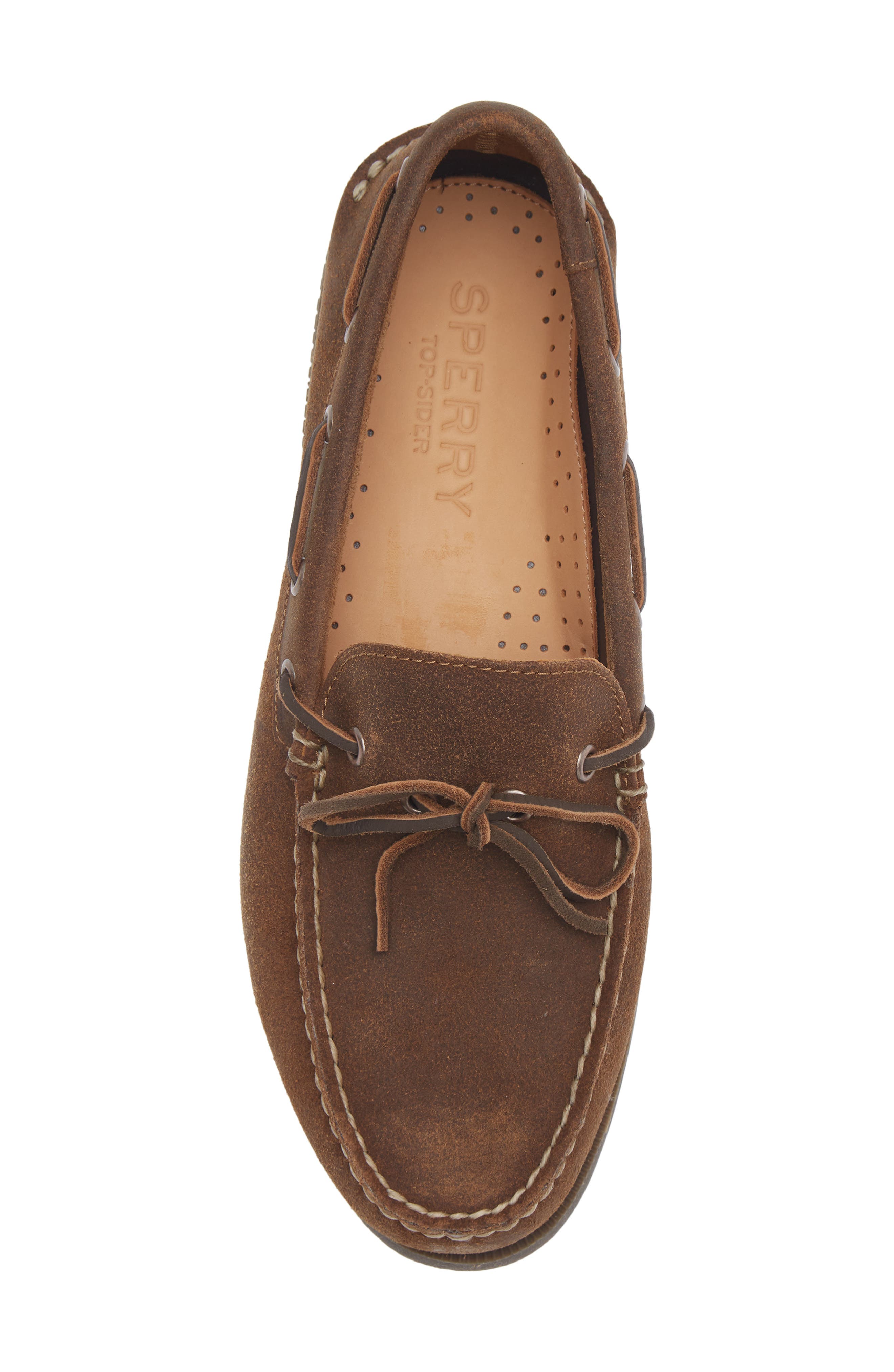 Sperry Authentic Original<sup>™</sup> 1-Eye Boat Shoe, Alternate, color, Tan
