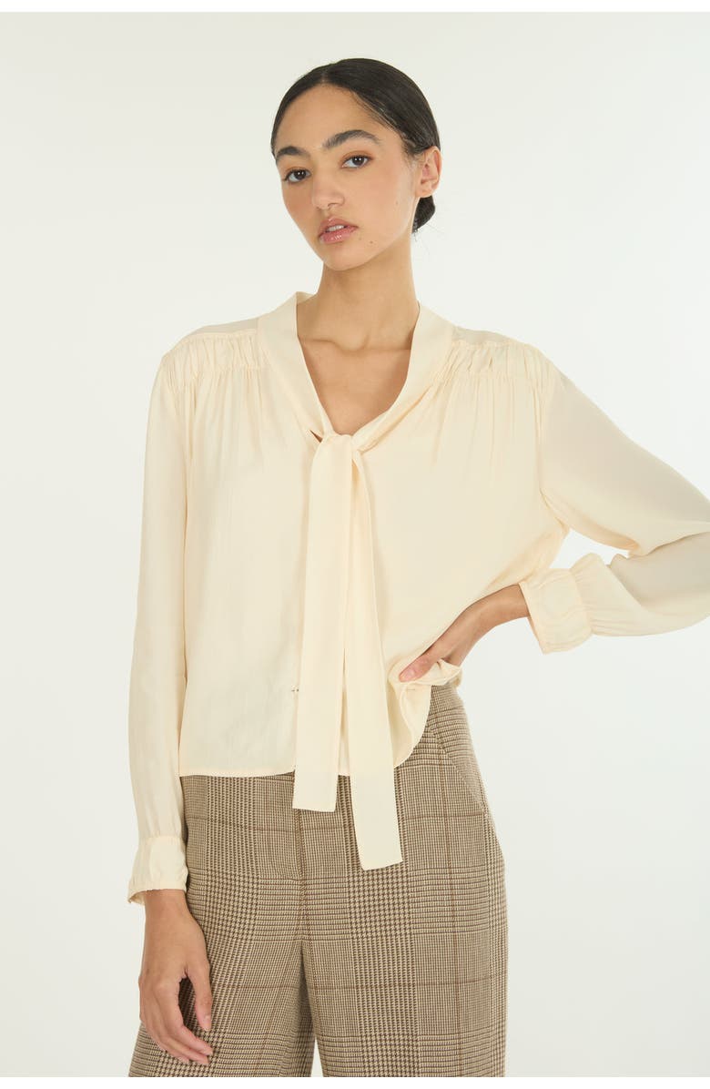 SECRET MISSION Eliza Blouse, Alternate, color, Crème