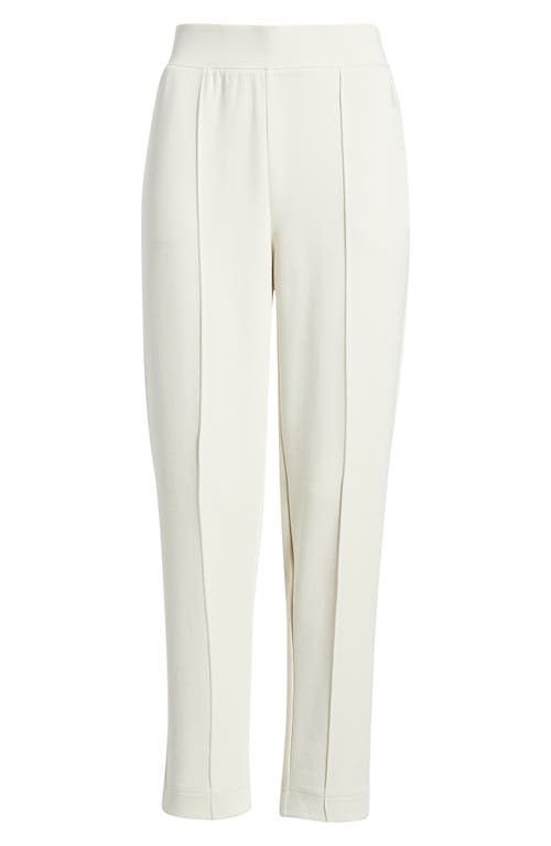 Tommy Bahama Palm Voyage Pintuck Pleat Knit Pants In White