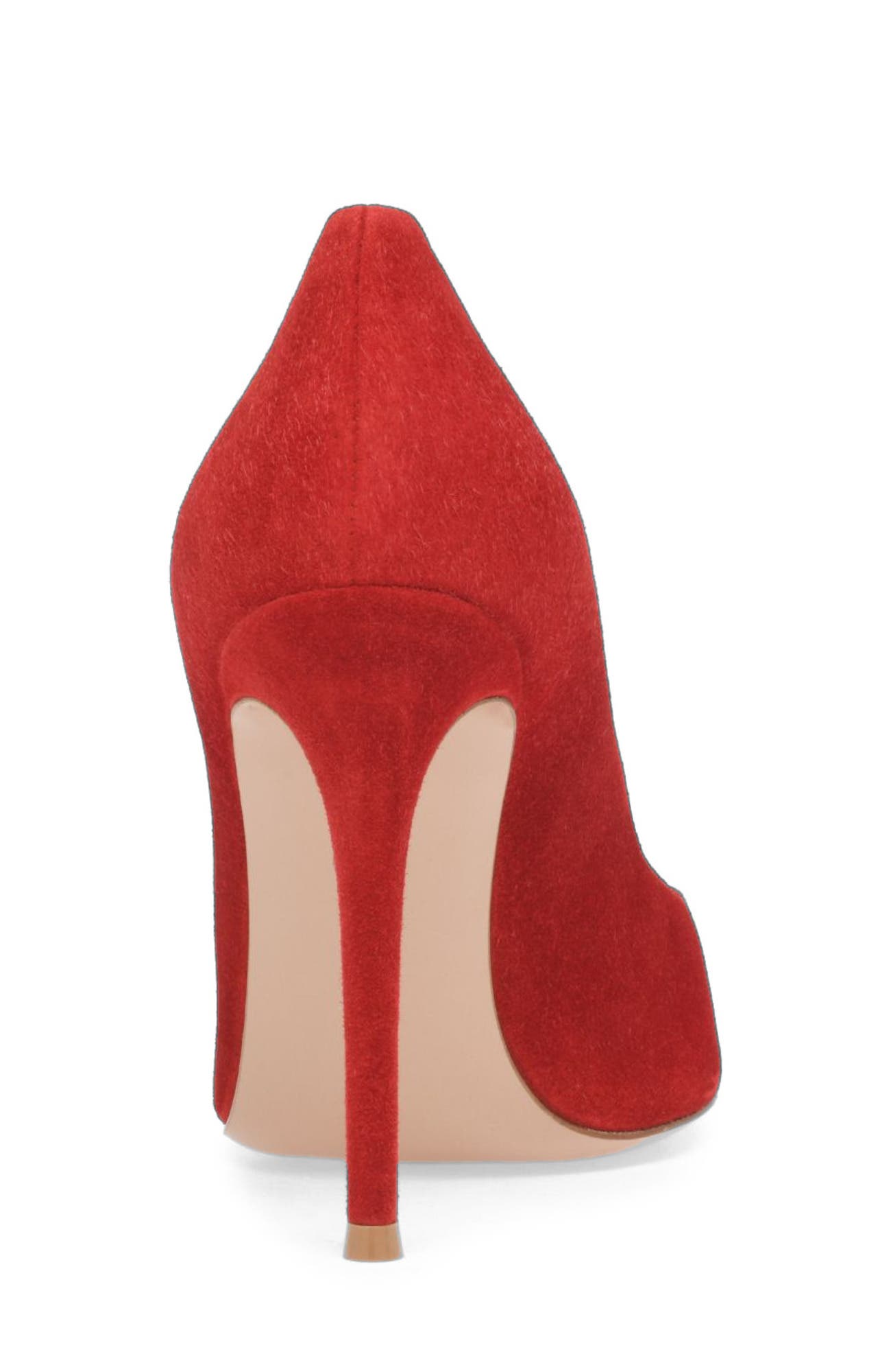 Gianvito 105 Pumps, Alternate, color, Red Suede