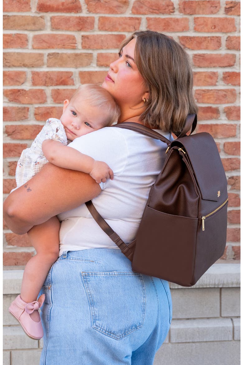 Classic Diaper Backpack II, Alternate, color, ESPRESSO