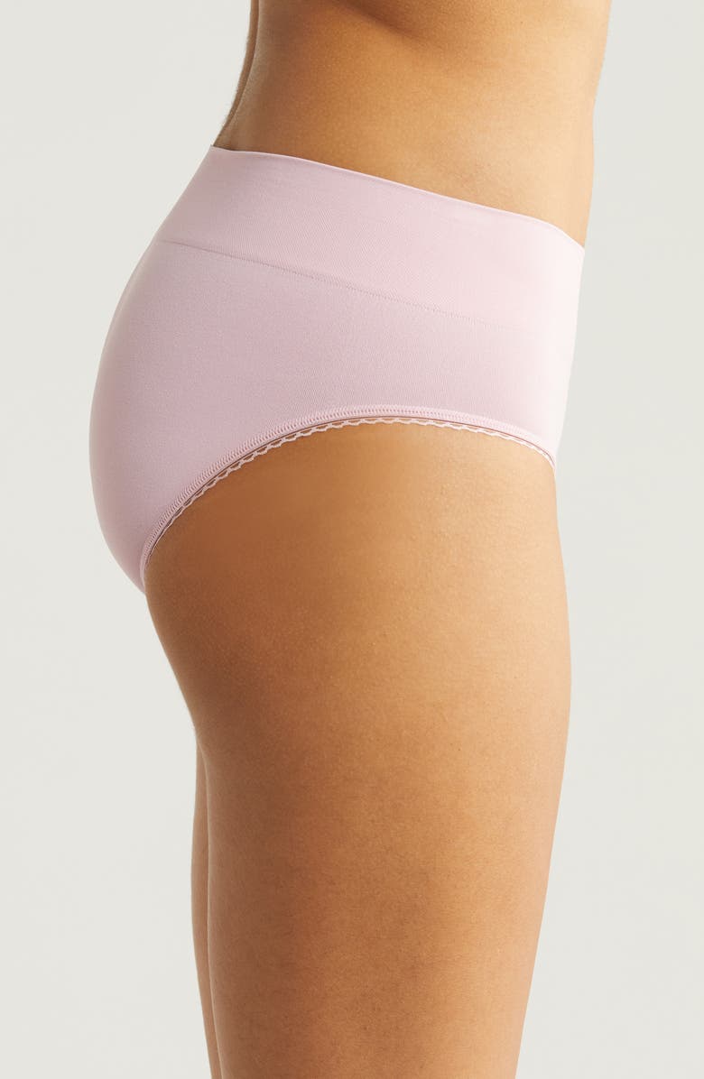 Wacoal Feeling Flexible Hipster Briefs, Alternate, color, Pink Nectar